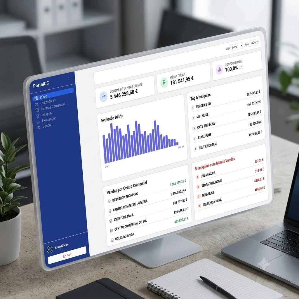 Portal de Registo de Vendas para Lojistas